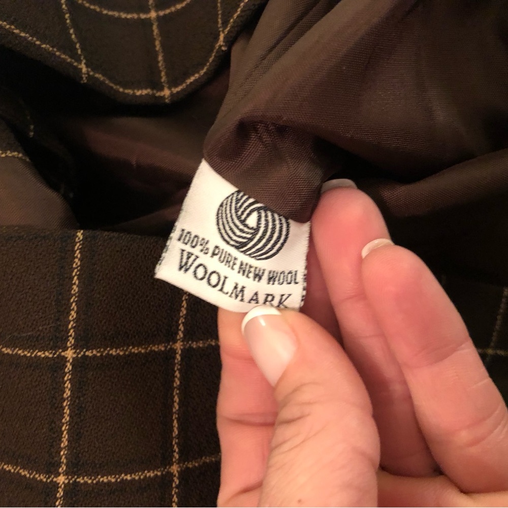 Pendleton Wool Blazer, Brown, Euc - image 2